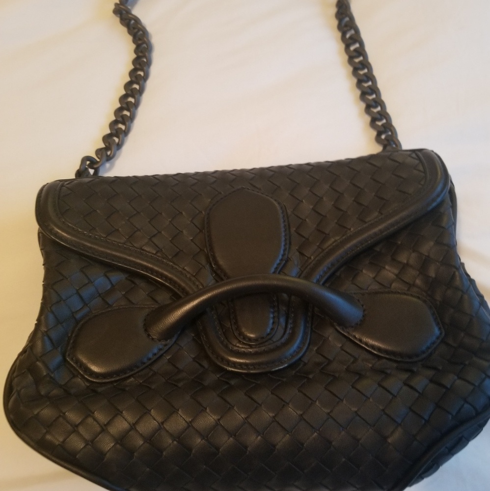 Black Bottega Veneta Shoulder Bag